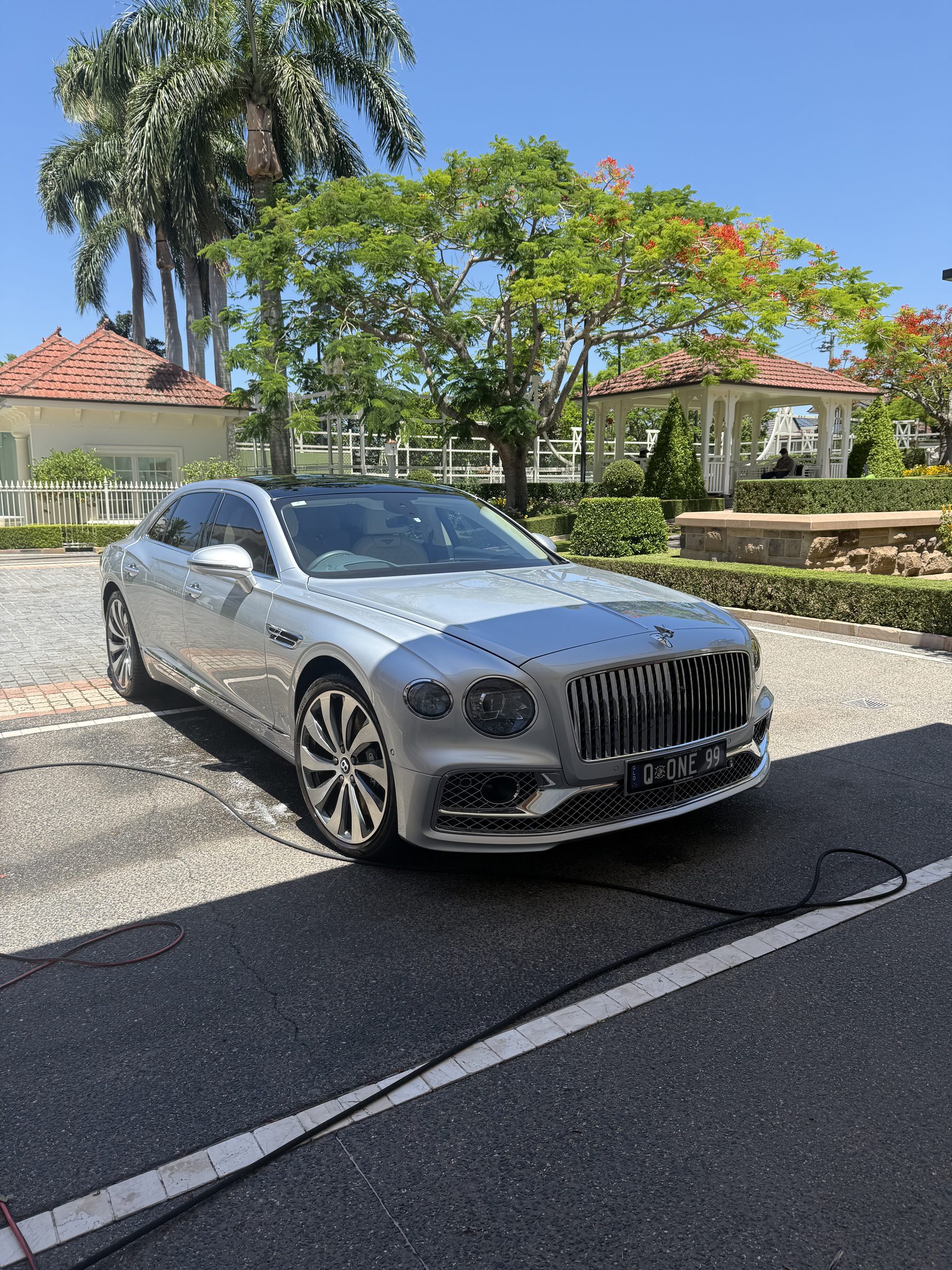 Bentley Flying Spur ceramic coated and detailed in Brisbane
