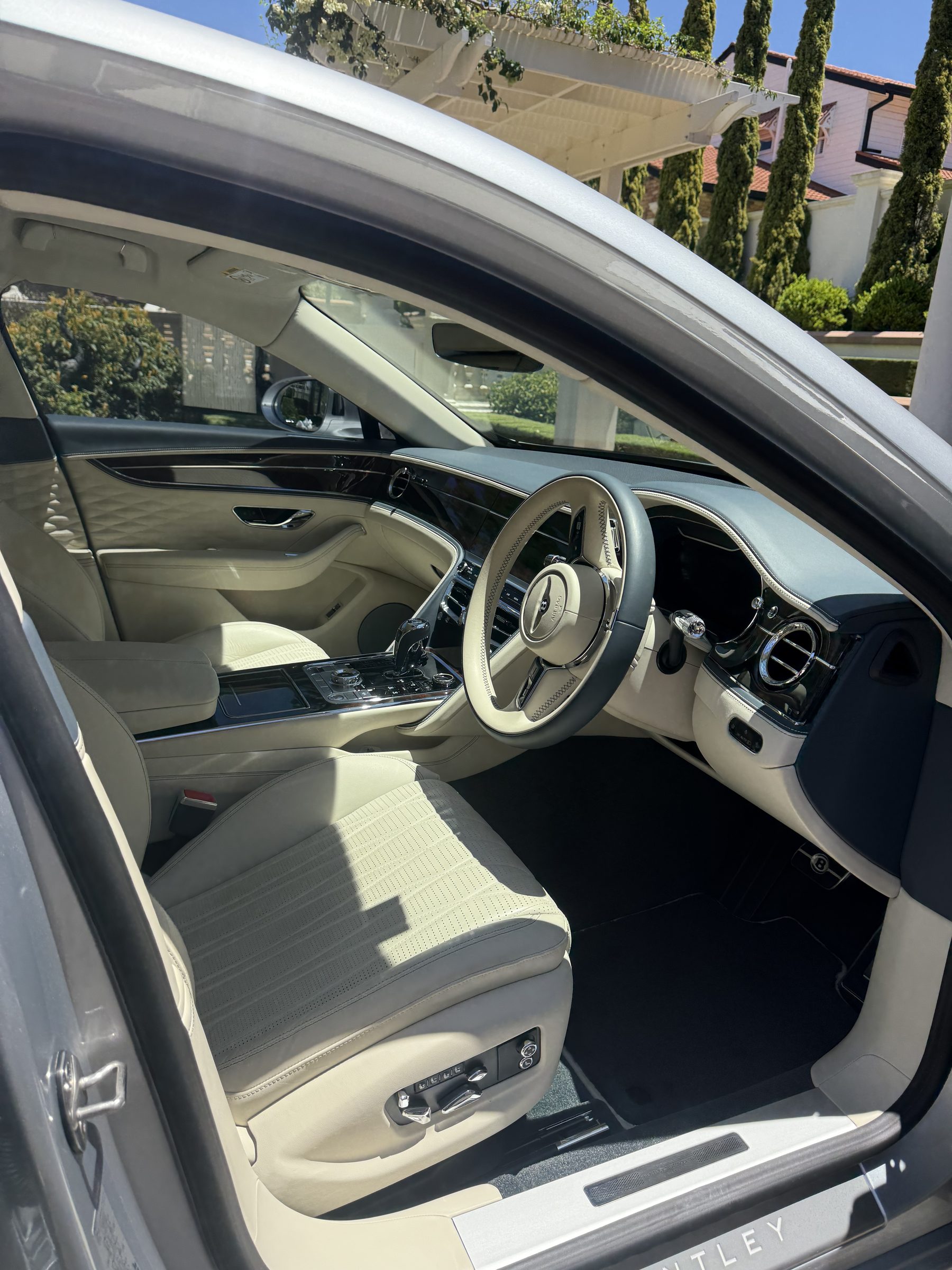 Pristine Bentley interior detailed by Cleansed Detailing